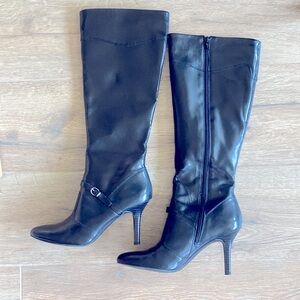 Studio Paolo Black Heeled Boots